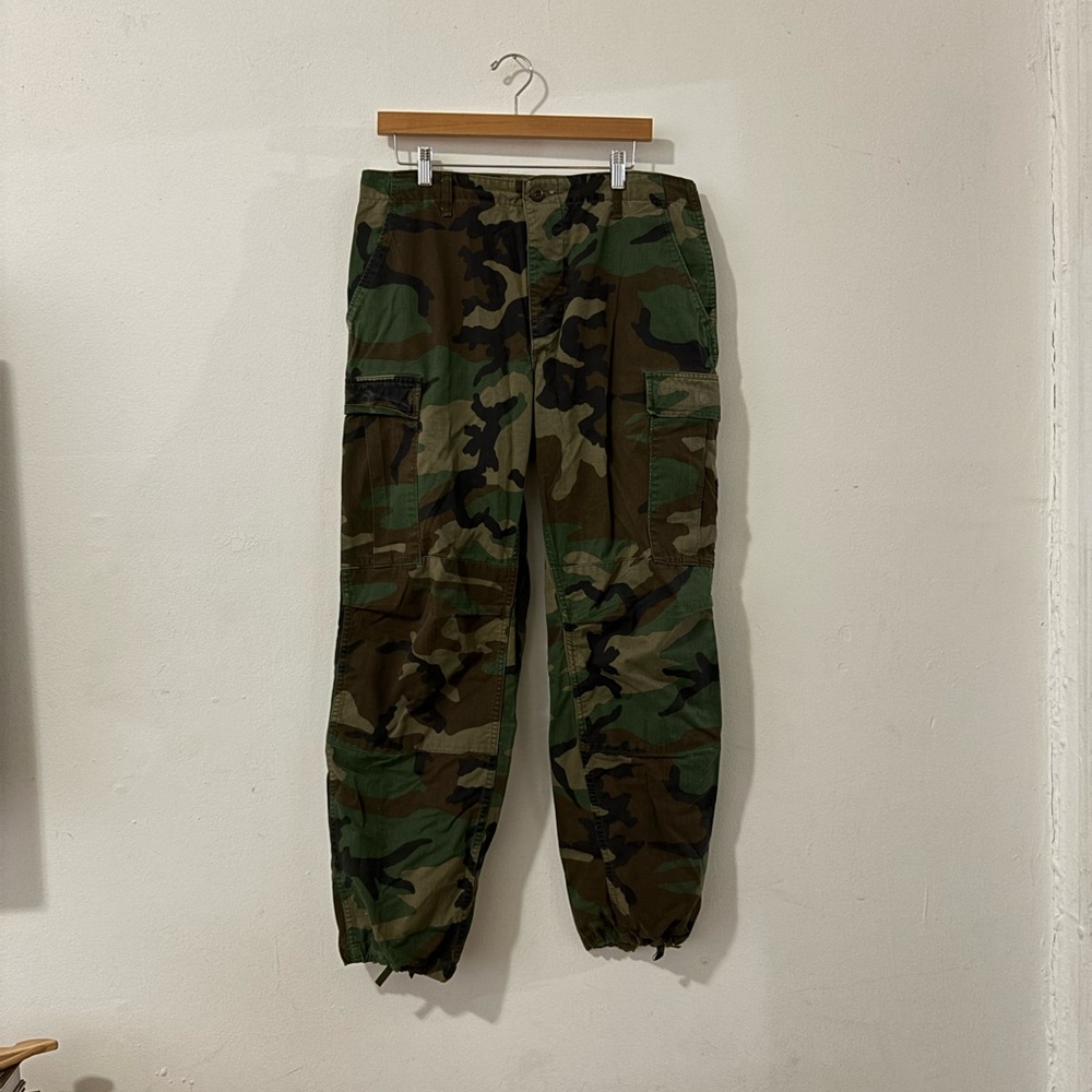 Vintage Military Camouflage Army Pants size M